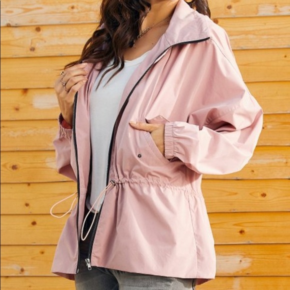 New Weekend Suzanne Betro Windbreaker Rain Jacket - Picture 2 of 9